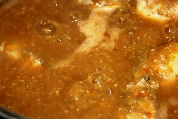 Pèpè soup à l'ivoirienne