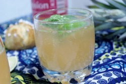 Cocktail ananas gingembre rhum